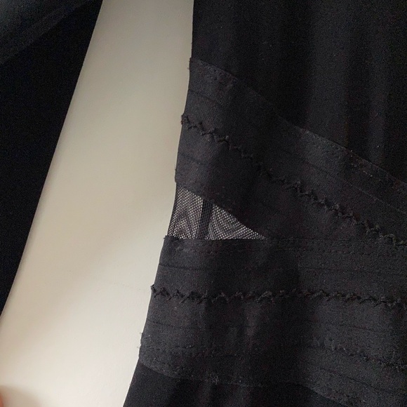 Elizabeth and James long sleeve black dress - Picture 5 of 7